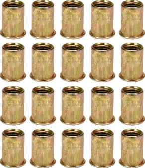 YATO Нітогайка сталева YATO; М 12, l= 22 мм, 20 шт.  | YT-36476