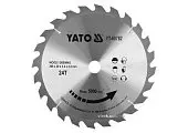 YATO Диск пиляльний победітовий по дереву YATO: 305x30x3.2x2.2 мм, 24 зубці, R.P.M до 5000 1/хв  | Y