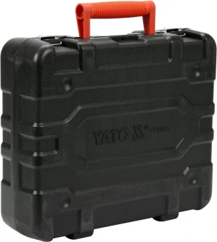 YATO Гайковерт ударний мережевий YATO: 1/4" HEX x 1/2" F, 1020Вт, 600Нм, 2600 об/хв +4 головки і кей