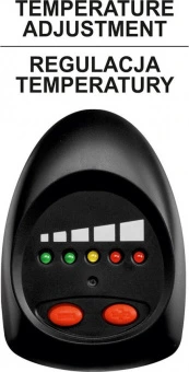 YATO Фен технічний мережевий YATO : P= 2000 Вт 0~550°C, з регулятором темп-ри, 5 t°.реж + 6 аксесуар