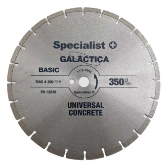 Specialist+ 11/2-0350 Диск алмазний GALACTICA 350x10x25.4