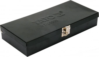 YATO Викрутка реверсивна ударна YATO L= 168 мм, з викрутковими насадками і головками, 32 елем. в фут