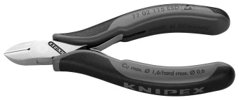 KNIPEX Кусачки бокові для електроніки 77 02 115 ESD | 77 02 115 ESD