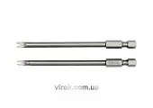 YATO Набір насадок викруткових YATO : SPANNER #4-#8, HEX 1/4", L= 100 мм. 2 шт.  | YT-0498