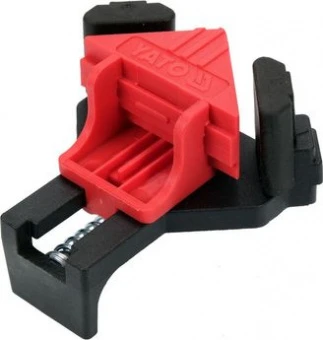 YATO Струбцини кутові (90°) пружинні YATO для робочого діапазону 5- 22 мм, 80х 85х 50 мм, 4 шт.  | Y