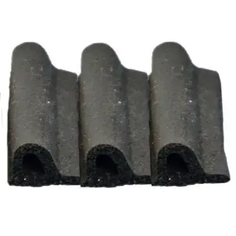 Ущільнювач самоклеючий P, чорний, 5,5х9мм, 100м Technics | 10-779