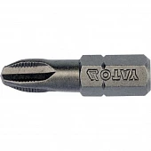 YATO Насадка викруткова YATO : "Philips" PН3 x 25 мм. HEX 1/4". 10 (Уп/Шт.)  | YT-04762