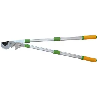 Секатор для гілок, зріз косий, зубчастий механізм, телескопічні рукоятки VERANO | 71-836