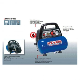 DARI Компрессор винтовой DBS 31-10 / (10 БАР-4200 л/мин) | V60BV92FDR071