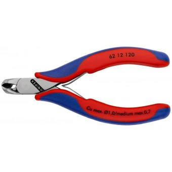 KNIPEX Кусачки угловые для электроники 62 12 120 | 62 12 120