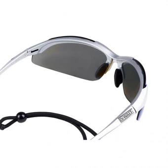 Окуляри DeWALT Infinity™, блакитні дзеркальні, полікарбонатні, з  м'якими накладками на дужках