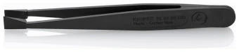KNIPEX Пинцет для прецизионных работ пластик ESD, black 05 | 92 09 05 ESD