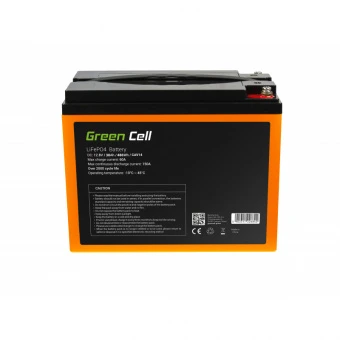Green Cell CAV14 Акумулятор літієвий LiFePO4, 12.8V, 38Ah (ПДВ0% по пільге)