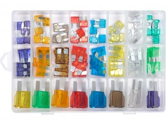 YATO Запобіжники електричні до агрегатів YATO MAXI, MINI, Standart , в асортименті 3-100 A, 88 шт  |