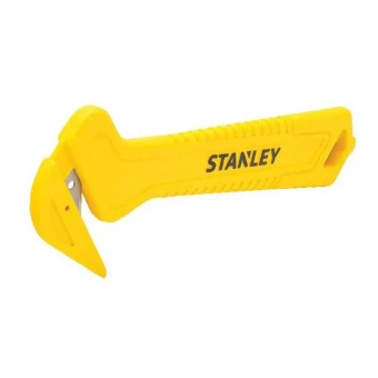 STANLEY Нож односторонний "FOIL CUTTER" для резки упаковки, безопасный, 10 шт.