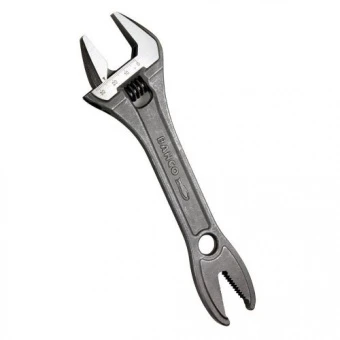 BAHCO 31 Ключ разводной 205мм с измерительной шкалой и креплением "крокодил".