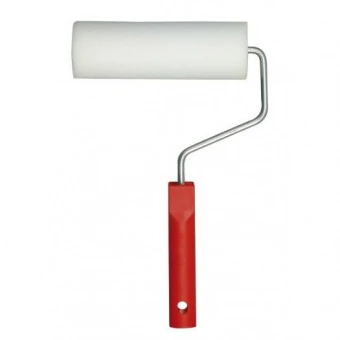 VOREL Валик в зборі малярний : L= 11 x 3,5 см, тримач Ø= 6мм, поролоновий  | 09372