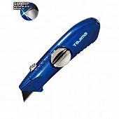 TAJIMA Нож V-REX трапеция с выдвижным лезвием синий алюминиевый корпус VR102B