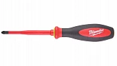 MILWAUKEE Викрутка VDE діелектрична тонкаPZ2х100мм | 4932471451