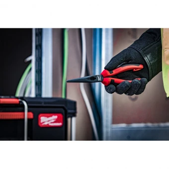 MILWAUKEE Пасатижіз довгими губками, 210мм | 4932492465