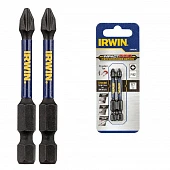IRWIN Бита IMPACT PRO 1/4"/57мм PH2 2шт, | IW6061306