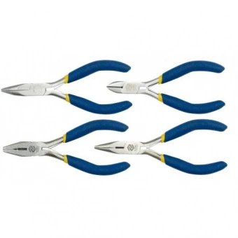VOREL Плоскогубці, щипці, бокорізи міні , l= 125 мм, Набір 4 шт.  | 42308