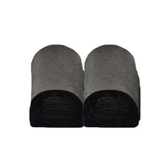 Ущільнювач самоклеючий гаражний, чорний, 10х12мм, 50м Technics | 10-781