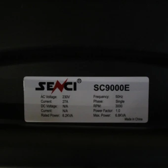 Бензиновий генератор SENCI SC9000E + олива (5.5 кВт)