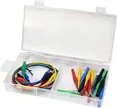 YATO Провідники електричні з наконечниками контрольні YATO до напруги 0-30 V- AC/DC, 20 елем.  | YT-