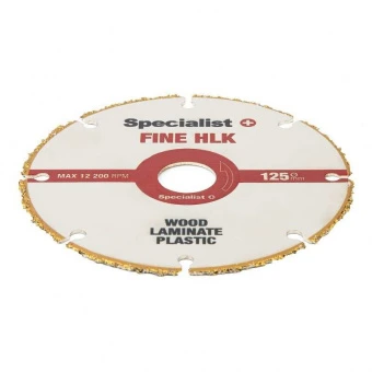 Specialist+ 57-320023 Диск відрізний мультиматеріал Fine HLK 125x22