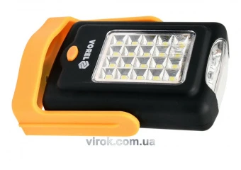 VOREL Ліхтар діодний з режимами 20+3 настільний на шарнірах батарейковий 3ААА х 1,5 В  | 82730