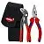 KNIPEX Набір міні-кліщів в поясній сумці для інструментів, 00 20 72 V06 | 00 20 72 V06