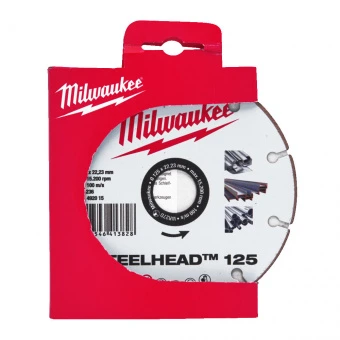 MILWAUKEE Алмазный диск STEELHEAD 125 (1 шт) | 4932492015