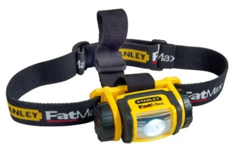 STANLEY FMHT0-70767 Фонарь FatMax® налобный светодиодный 80 люм, 8 Ч, 90 м , 3 эл АА