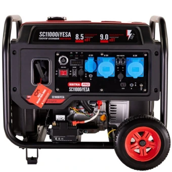Інверторний бензиновий генератор КВІТКА PRO SC11000iYEA (9 кВт, є вихід під ATS) (110-7043)