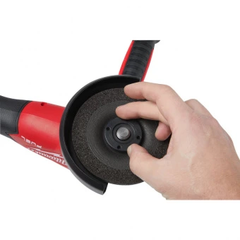 MILWAUKEE Шліфмашина кутова акумуляторна , M18 FSAGV125XPDB-0X, Ø125мм (HDкейс) | 4933478437