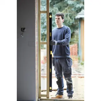 STANLEY Уровень "FatMax WATERFIT CLASSIC PRO", алюминиевый каркас, L = 1500 мм, 3 капсулы.