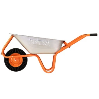 Будівельна тачка з посиленою рамою КВІТКА (90 л, 180 кг) (110-4002)