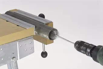 Wolfcraft проволочная щетка цилиндрической формы Ø 20 x 55 x 200 // 2127000