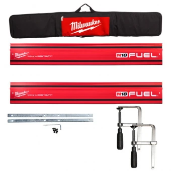 MILWAUKEE Алюминиевая направляющая шина 1400 мм GR1400 набор 2 шт | 4932480906