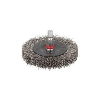 Wolfcraft дисковая проволочная щетка из нержавеющей стали Ø 75 x 12 // 2711000