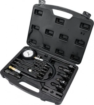 YATO Компресометр для дизельних двигунів YATO : 7 МПа, зі спорядженням, 16 шт + кейс  | YT-7307