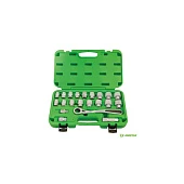 UNISON Набор головок 1/2" 21 ед. 12-ти гранные | 4121CRUS