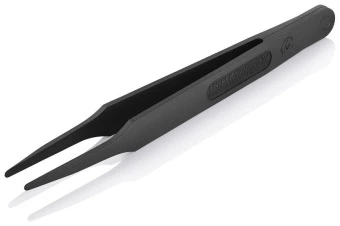KNIPEX Пинцет для прецизионных работ пластик ESD, black 01 | 92 09 01 ESD