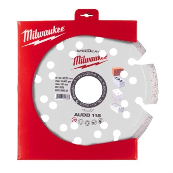 MILWAUKEE Алмазный диск AUDD 115 (1 шт) | 4932399823