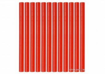 YATO Стержні клейові YATO Ø=7,2 x 100 мм, червоні : уп. 12 шт.  | YT-82442