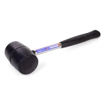 Miol Молоток гумовий 680 г, чорний, металева ручка