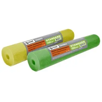 Сітка скловолоконна STANDARD 160г/м2, 5х5мм, 1х50м, зелена Favorit | 10-324