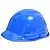 Каска будівельника синя Україна | 16-502