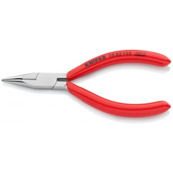 KNIPEX Плоскі круглогубці з ріжучими крайками 25 03 125 | 25 03 125
